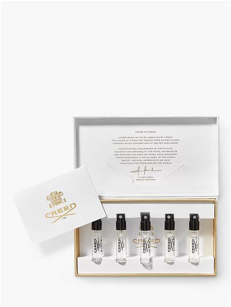 creed perfume sample set.